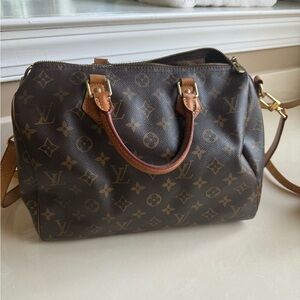 Louis Vuitton Speedy Bandouliere Monogram Canvas